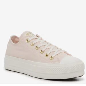 Converse Chuck Taylor All Star Platform Sneakers - Pink and White